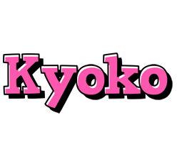 Kyoko girlish logo