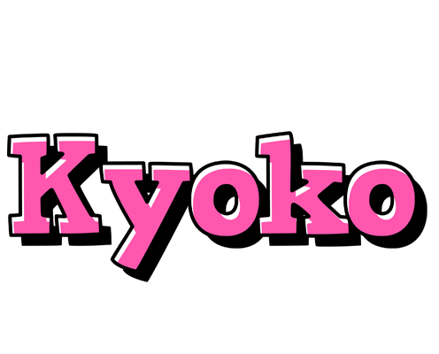 Kyoko girlish logo