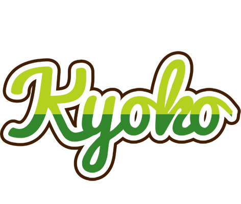 Kyoko golfing logo
