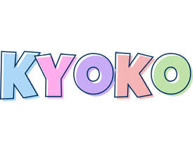 Kyoko pastel logo