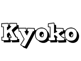 Kyoko snowing logo