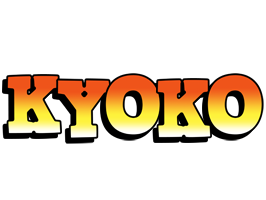 Kyoko sunset logo