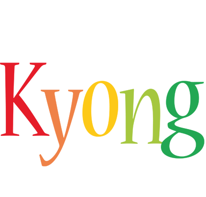 Kyong birthday logo