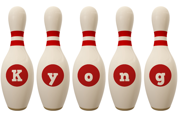 Kyong bowling-pin logo
