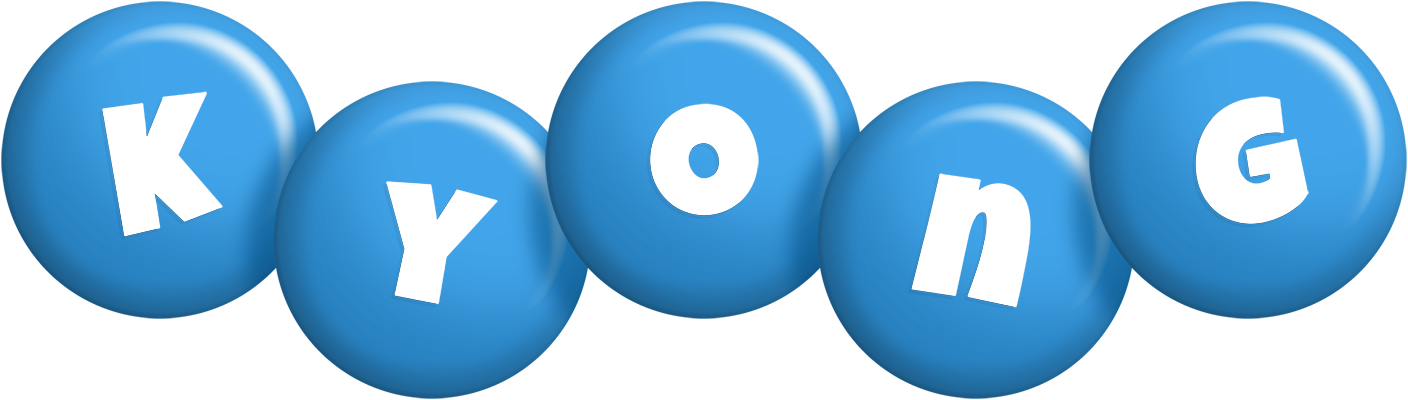 Kyong candy-blue logo