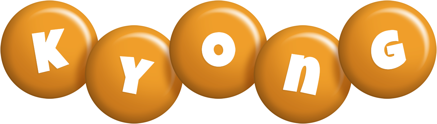 Kyong candy-orange logo
