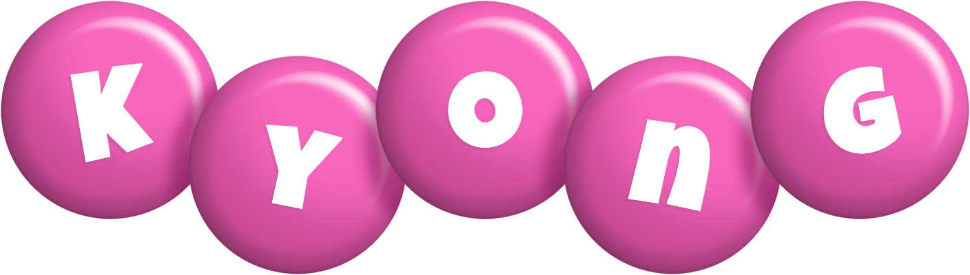 Kyong candy-pink logo