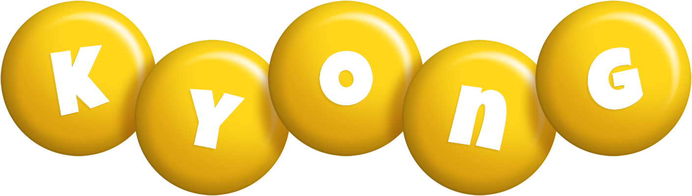 Kyong candy-yellow logo
