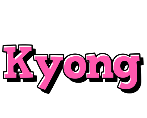 Kyong girlish logo