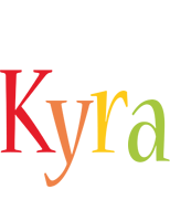 Kyra birthday logo