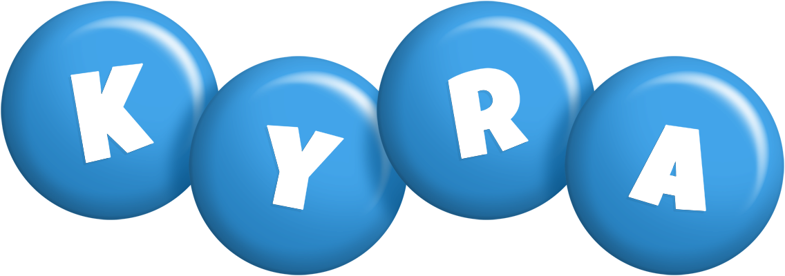 Kyra candy-blue logo
