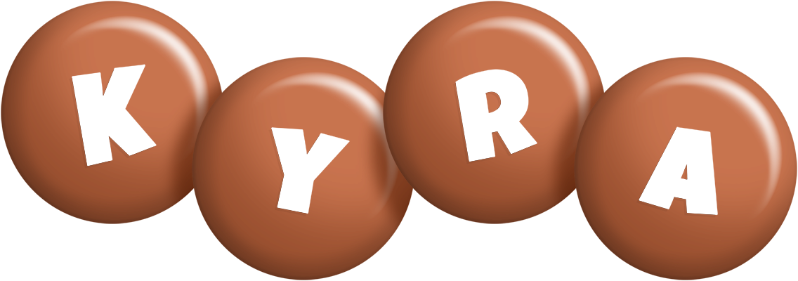 Kyra candy-brown logo