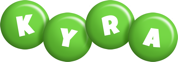 Kyra candy-green logo