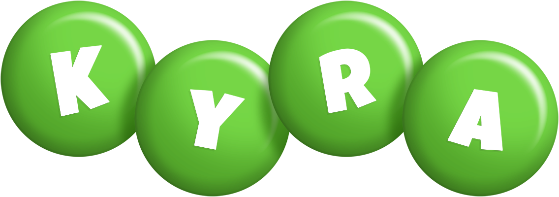 Kyra candy-green logo