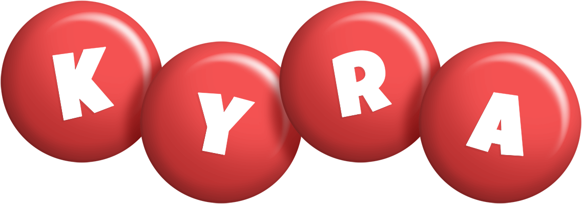 Kyra candy-red logo