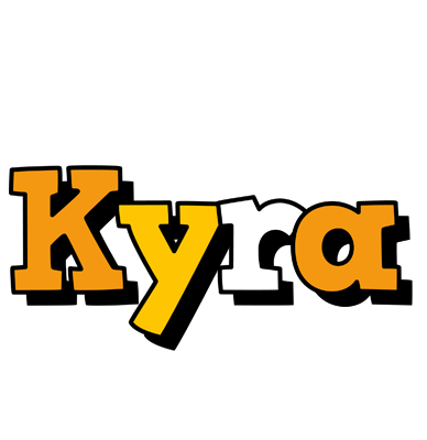 Kyra cartoon logo