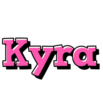 Kyra girlish logo