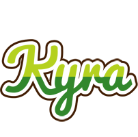 Kyra golfing logo