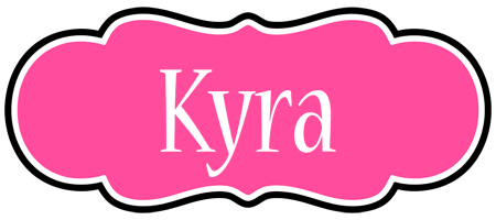 Kyra invitation logo