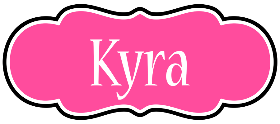 Kyra invitation logo