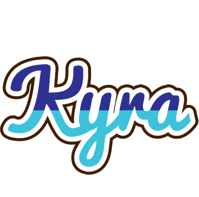 Kyra raining logo
