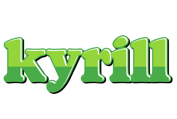Kyrill apple logo
