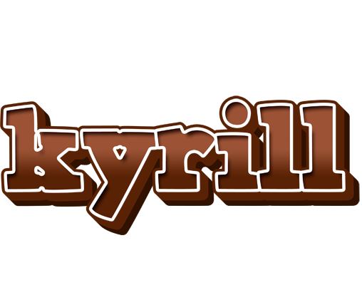 Kyrill brownie logo