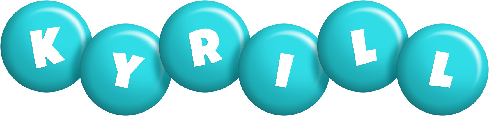 Kyrill candy-azur logo