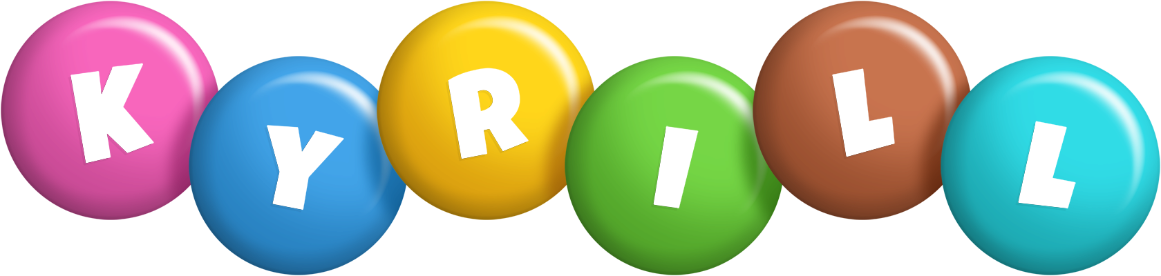 Kyrill candy logo