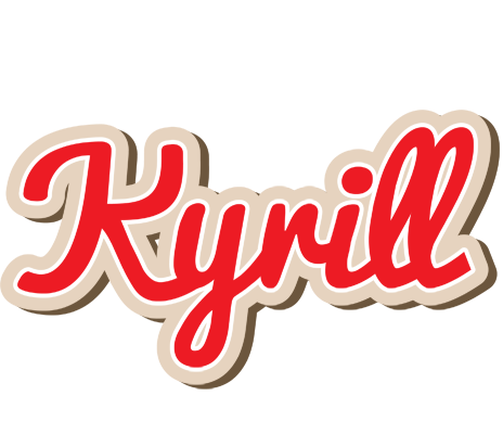 Kyrill chocolate logo