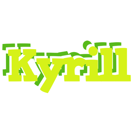 Kyrill citrus logo