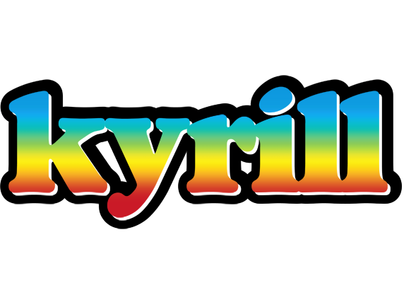 Kyrill color logo