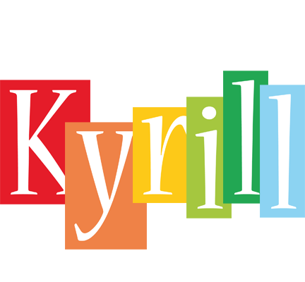 Kyrill colors logo