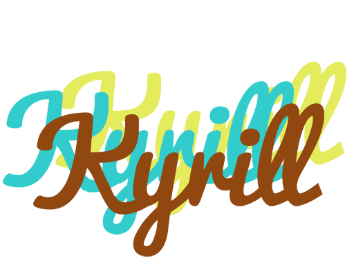 Kyrill cupcake logo