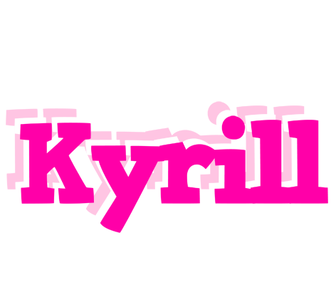 Kyrill dancing logo