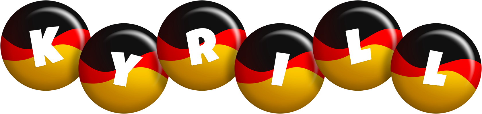 Kyrill german logo