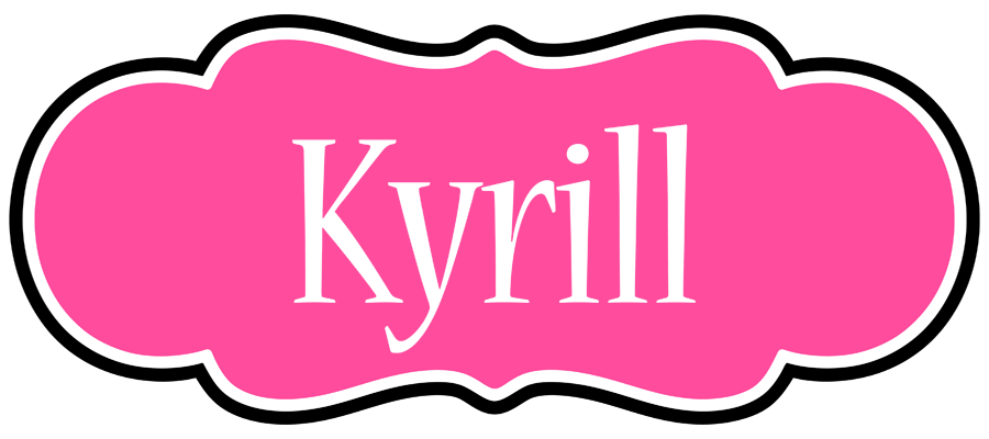 Kyrill invitation logo