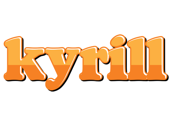 Kyrill orange logo