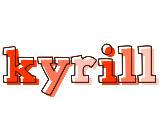 Kyrill paint logo