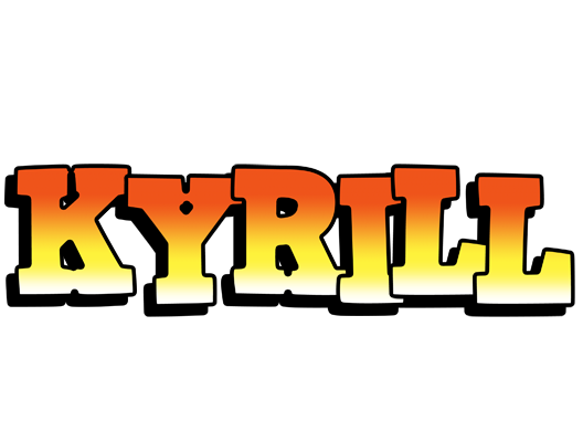 Kyrill sunset logo