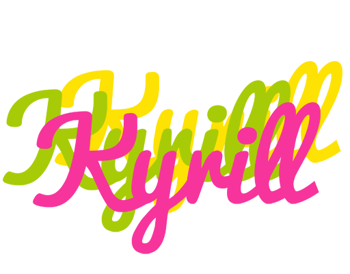 Kyrill sweets logo