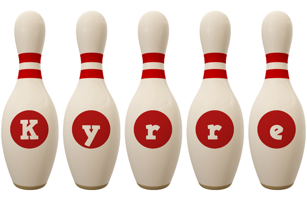 Kyrre bowling-pin logo