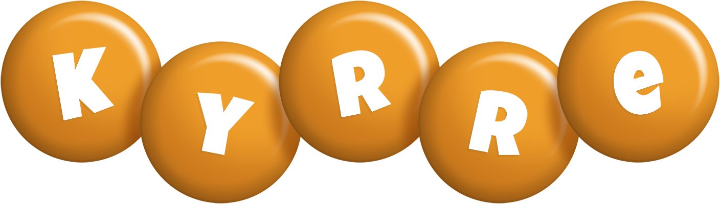 Kyrre candy-orange logo