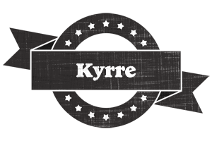 Kyrre grunge logo