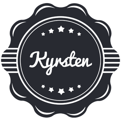 Kyrsten badge logo