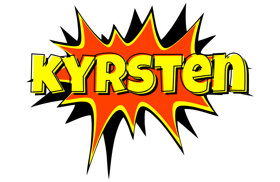 Kyrsten bazinga logo
