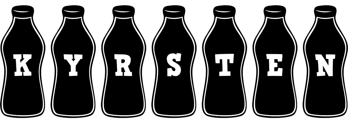 Kyrsten bottle logo