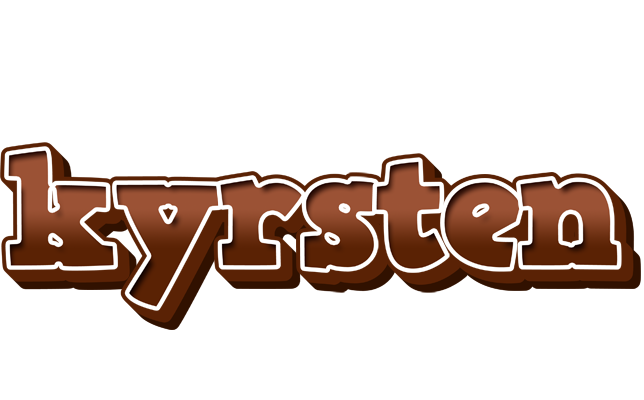 Kyrsten brownie logo