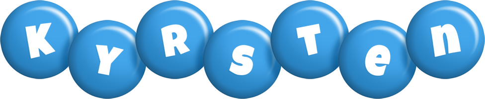 Kyrsten candy-blue logo