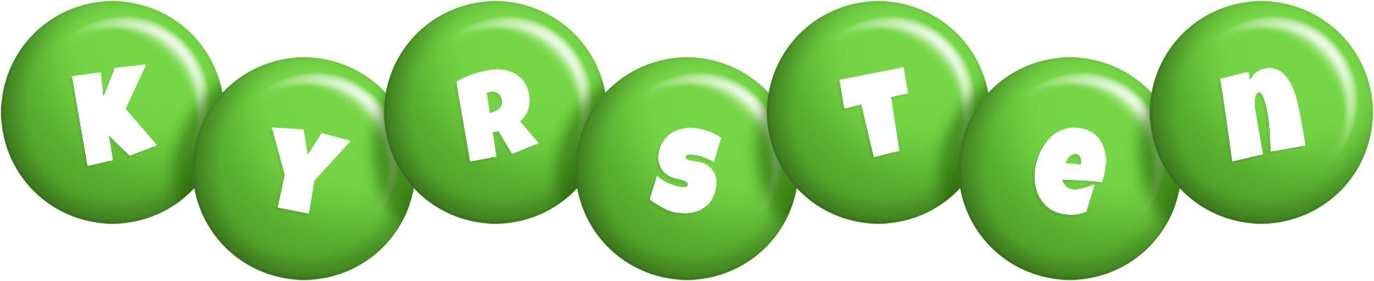 Kyrsten candy-green logo